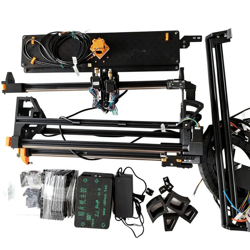 PikkoBot Vertex 4 packaged for shipping — ships partially disassembled with simple on-arrival assembly