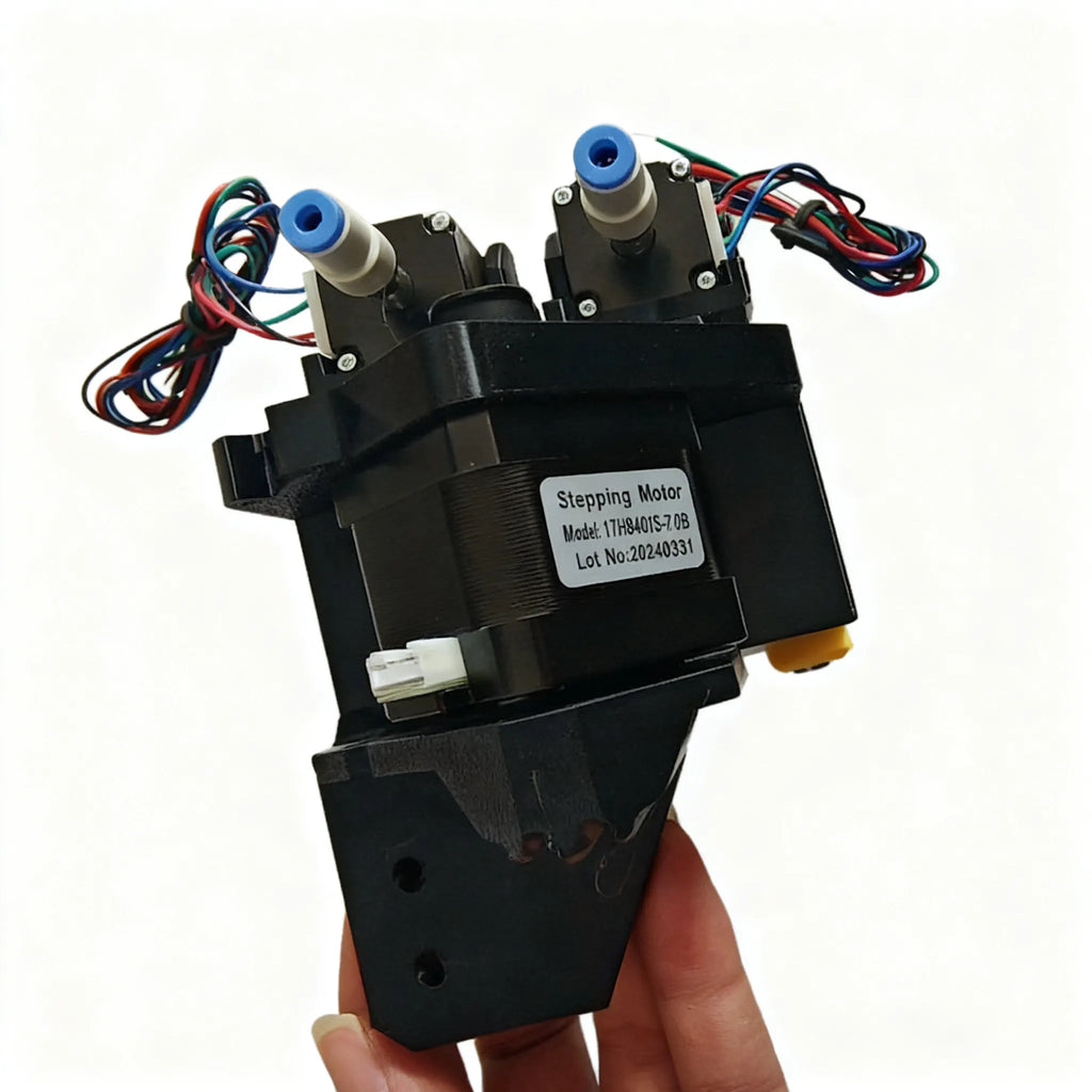 JUKI-compatible 503 and 505 nozzles included with the PikkoBot head module kit