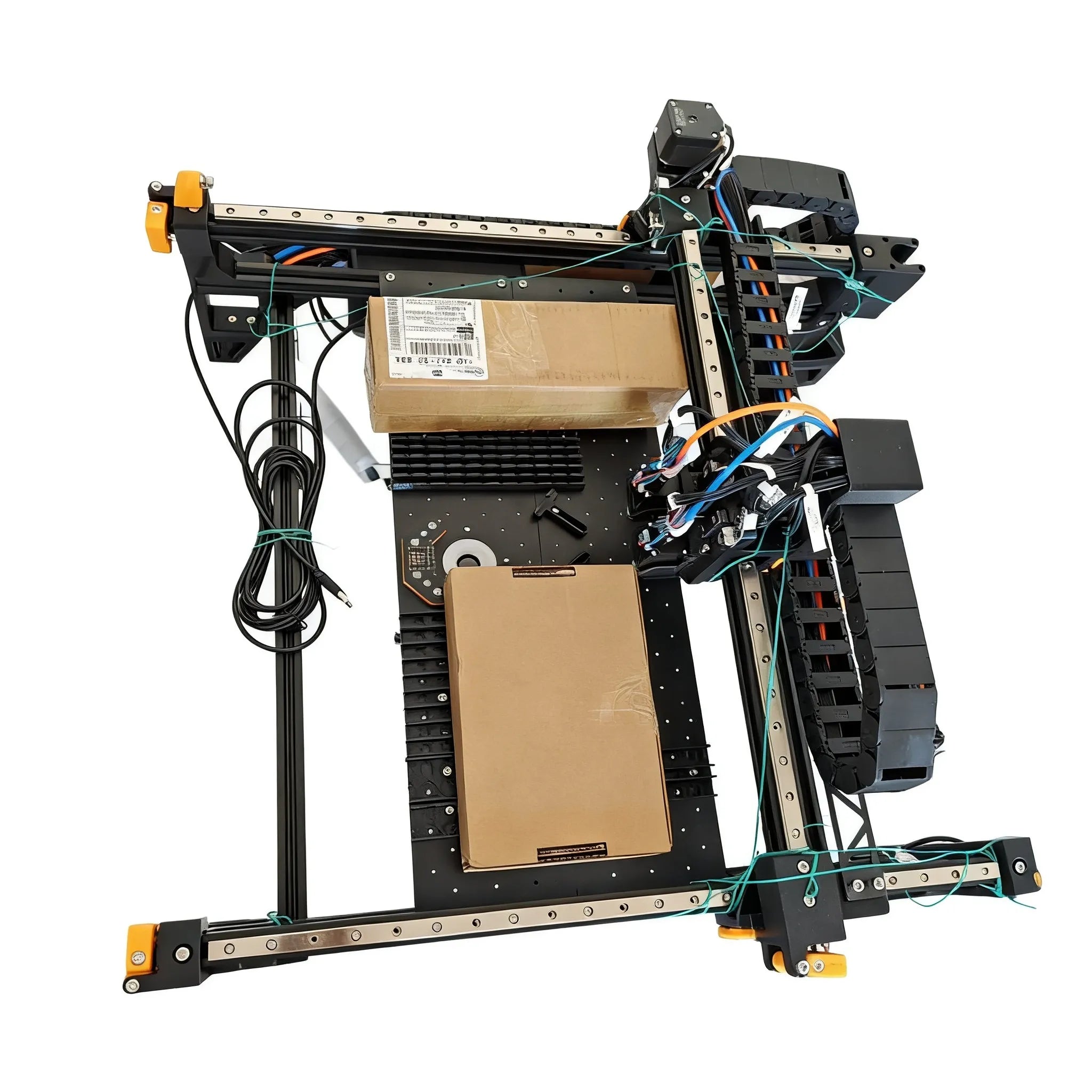 PikkoBot Vertex 4 desktop pick-and-place machine, right side view