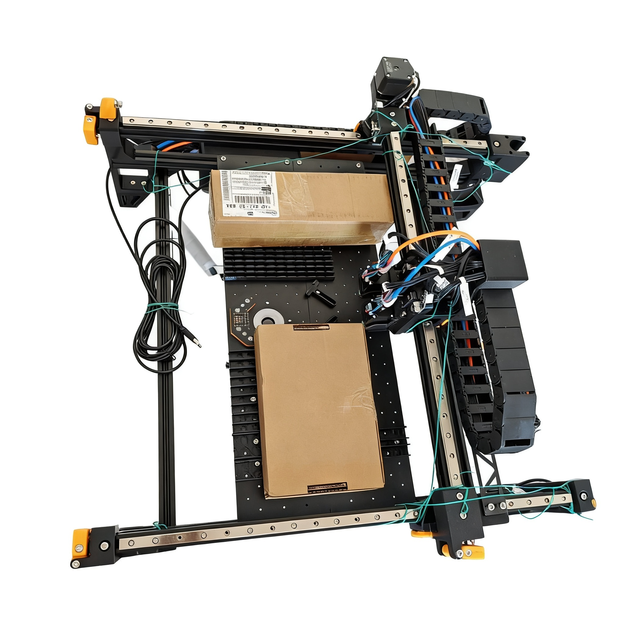 PikkoBot Vertex 4 desktop pick-and-place machine, right side view